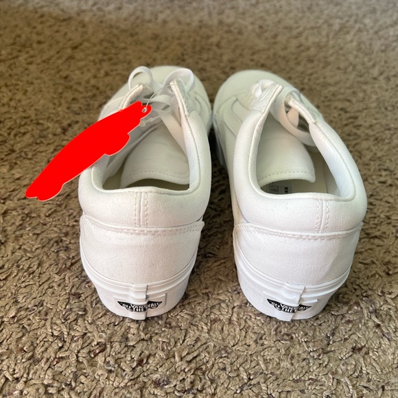 White platform vans - Picture 4 of 8